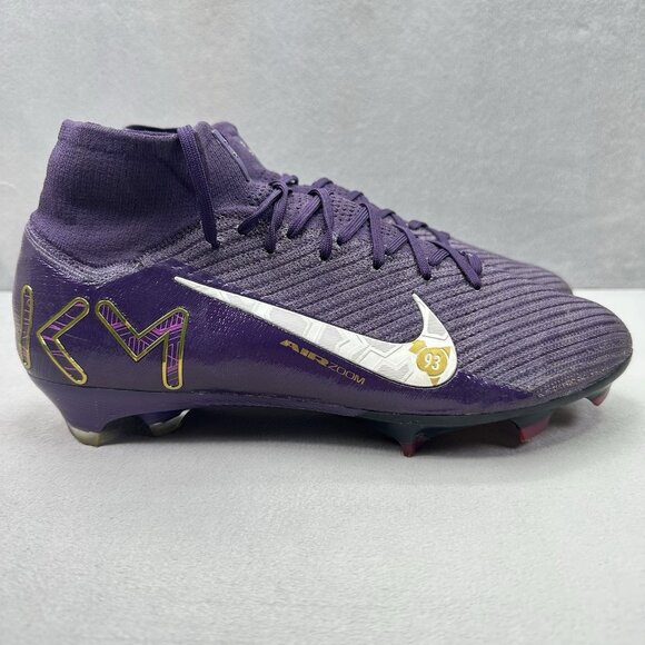 Mens Size 9.5 Nike Zoom Mercurial Superfly 10 Elite Kylian Mbappé Soccer Cleats‎
